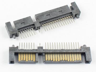 SATA 7+15P Male Connector,Straight   KLS1-SATA401